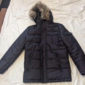 Nautica women's dark blue winter jacket size small